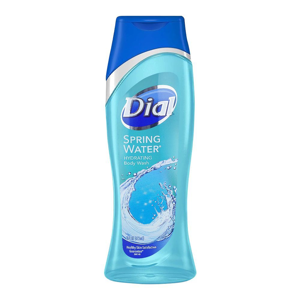 Dial Spring Water Hydrating Body Wash, 473ml - Front View