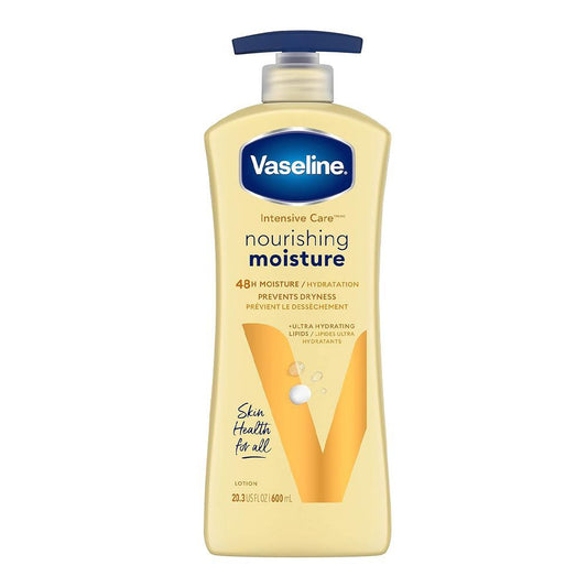 Vaseline Intensive Care Essential Healing Body Lotion Pump, 600ml -  Front View