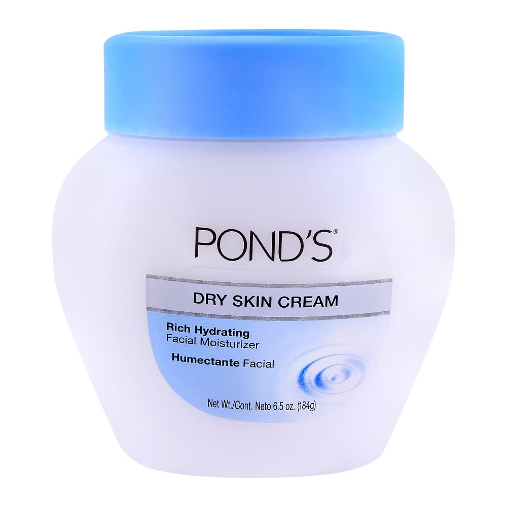 Pond's Dry Skin Cream 184g (Imported) -  Front View