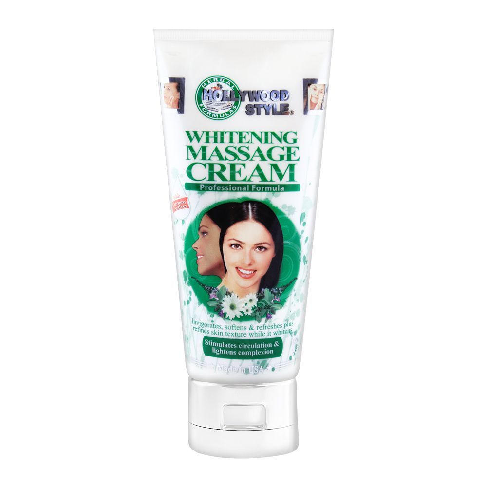 Hollywood Style Whitening Massage Cream 150ml - Front View