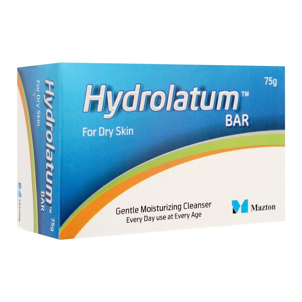 Hydrolatum Soap Bar, For Dry Skin, 75g - Front View