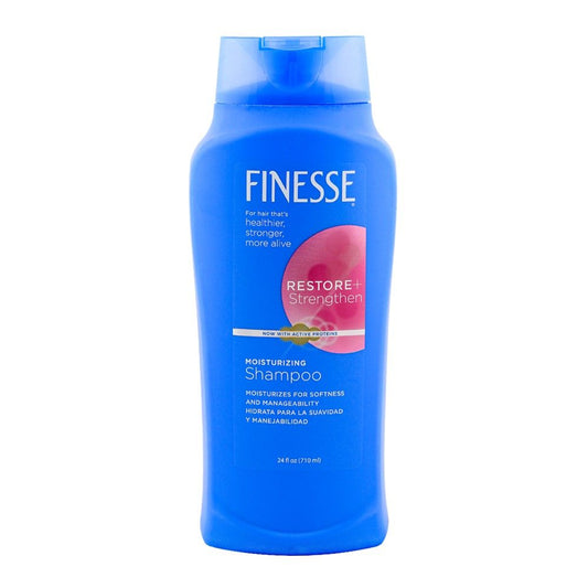 Finesse Restore + Strengthen Moisturizing Shampoo 24oz - Front View
