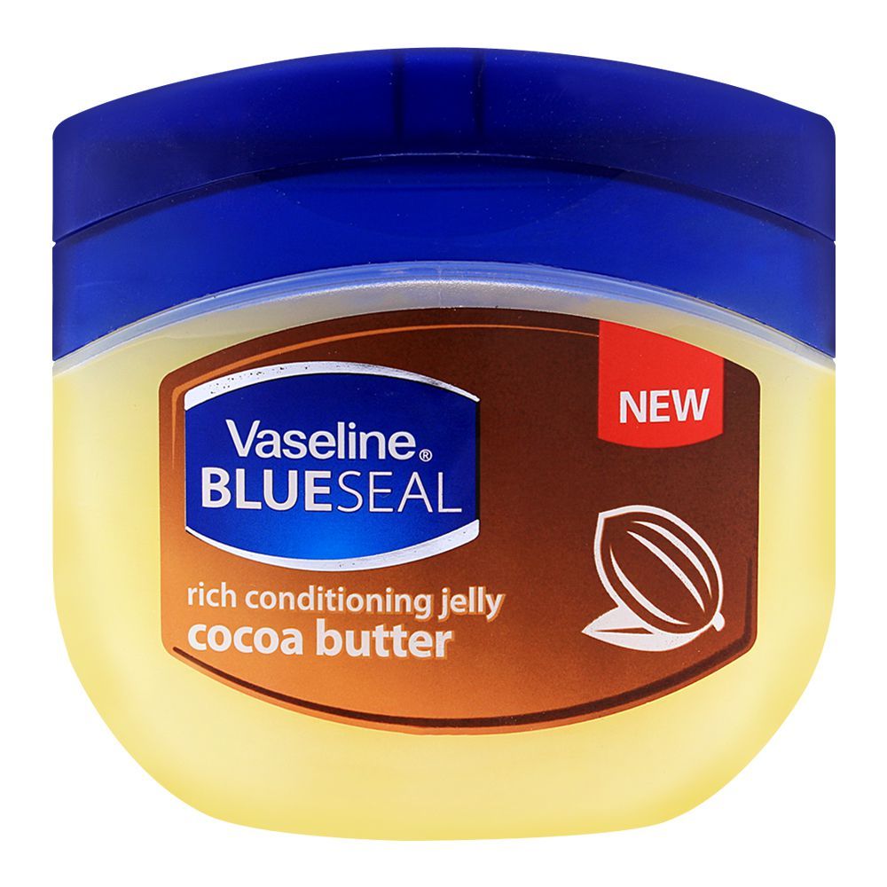 Vaseline Blueseal Cocoa Butter Rich Conditioning Jelly 250ml -  Front View