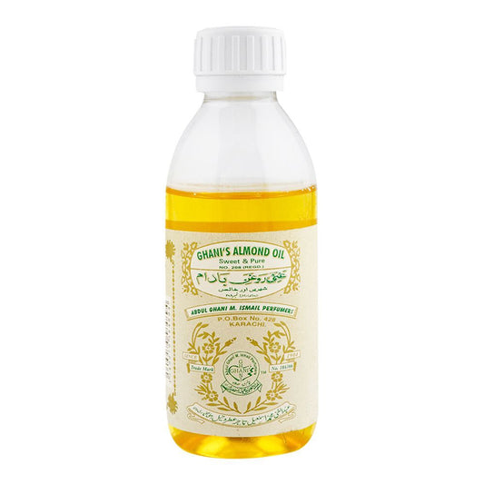 Ghani's Almond Oil, 100ml - Front View