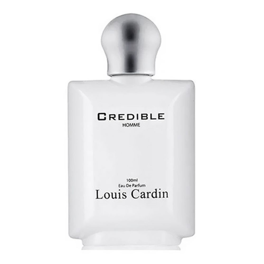 Louis Cardin Credible Homme, Eau De Parfum, For Men, 100ml - Front View
