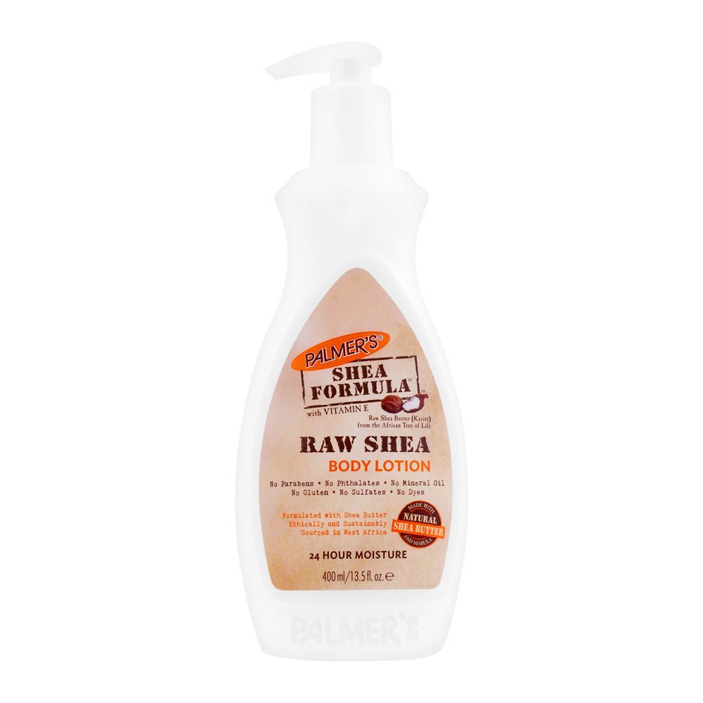 Palmer's Shea Formula Raw Shea Body Lotion, Paraben Free, 400ml -  Front View