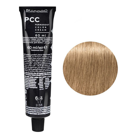 Indola PCC Natural Permanent Hair Color Cream, 60ml, 7.03 Medium Blonde Natural Gold -  Front View