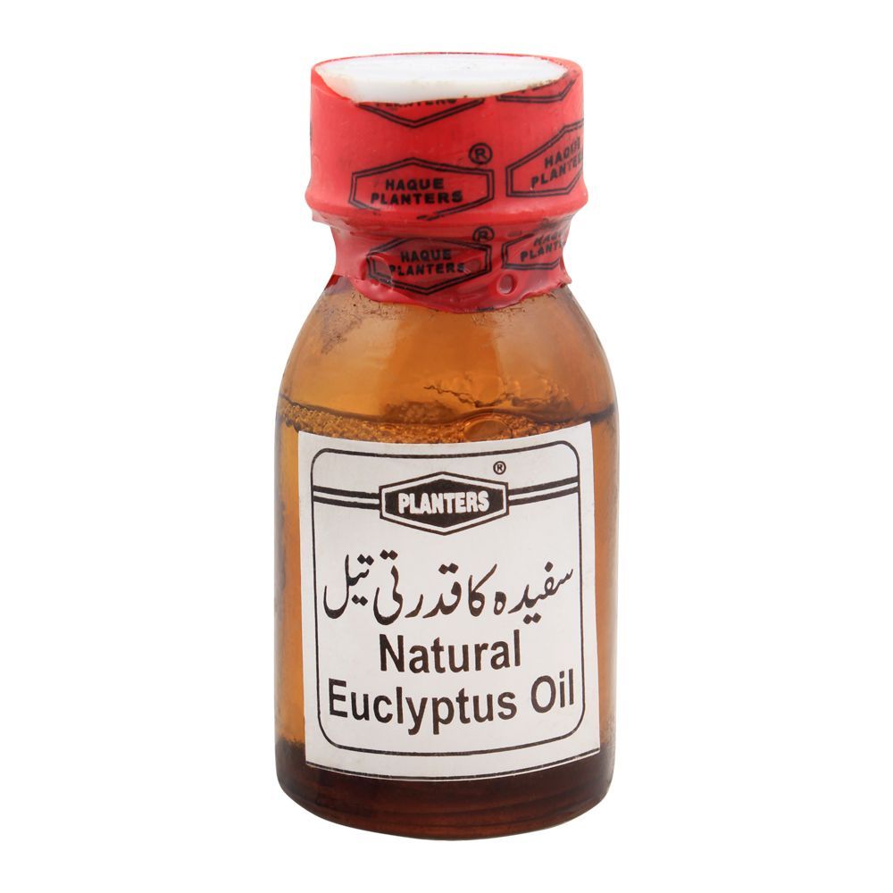 Haque Planters Eucalyptus Oil, 30ml - Front View
