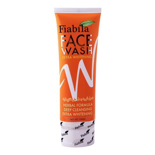 Fiabila Extra Whitening Face Wash, 100ml - Front View