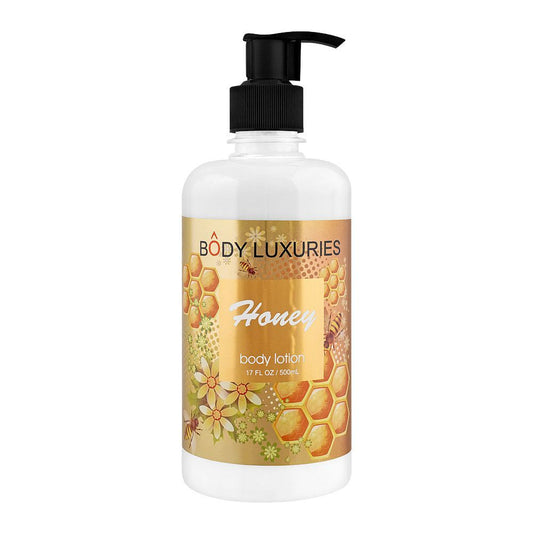 Body Luxuries Honey Body Lotion, For Dry Skin, 500ml -  Front View