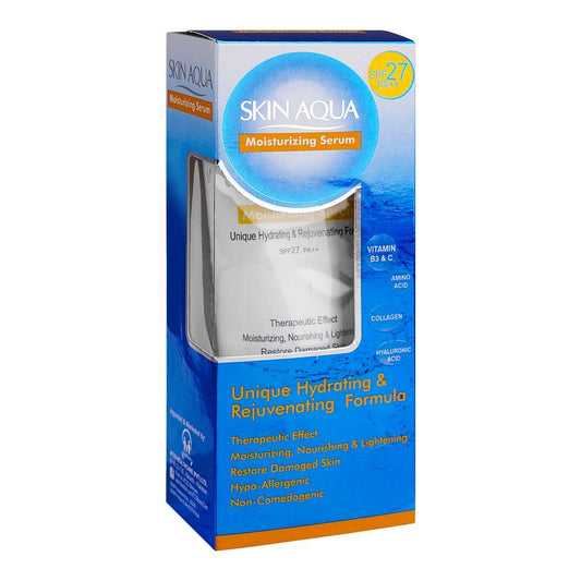 Skin Aqua Moisturizing Serum, SPF-27, PA++, 75ml - Front View