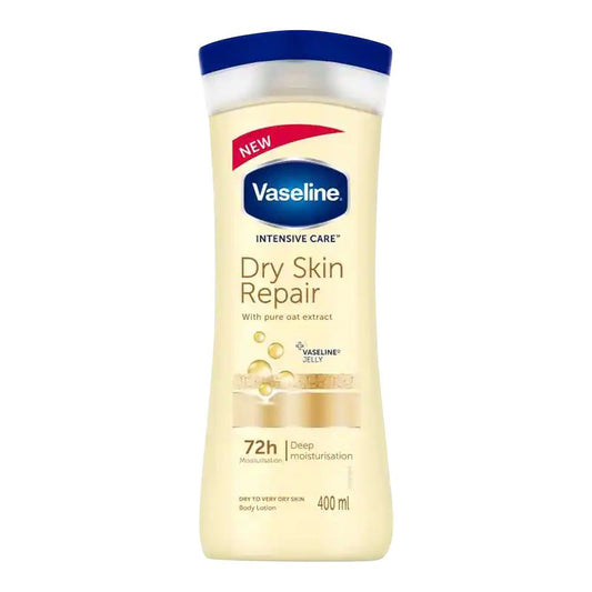 Vaseline Intensive Care Dry Skin Repair Lotion 400ml (Imported) -  Front View