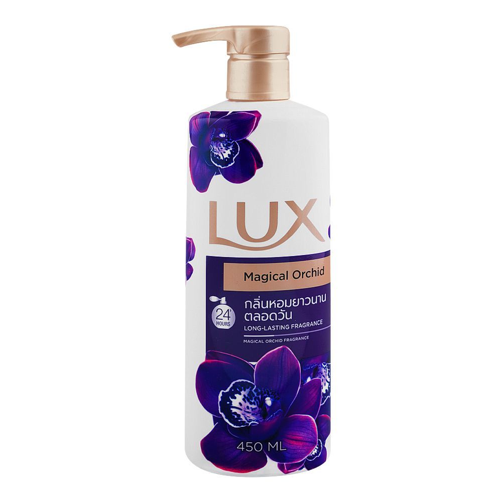 Lux Magical Orchid Opulent Fine Fragrance Body Wash, 500ml - Front View