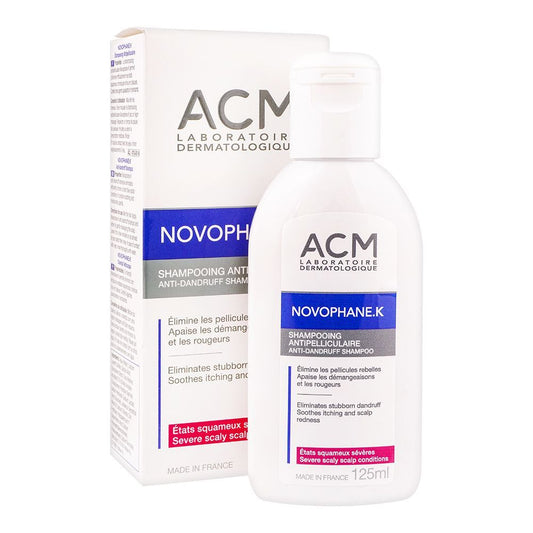 Novophane .K Anti-Dandruff Shampoo, 125ml - Front View