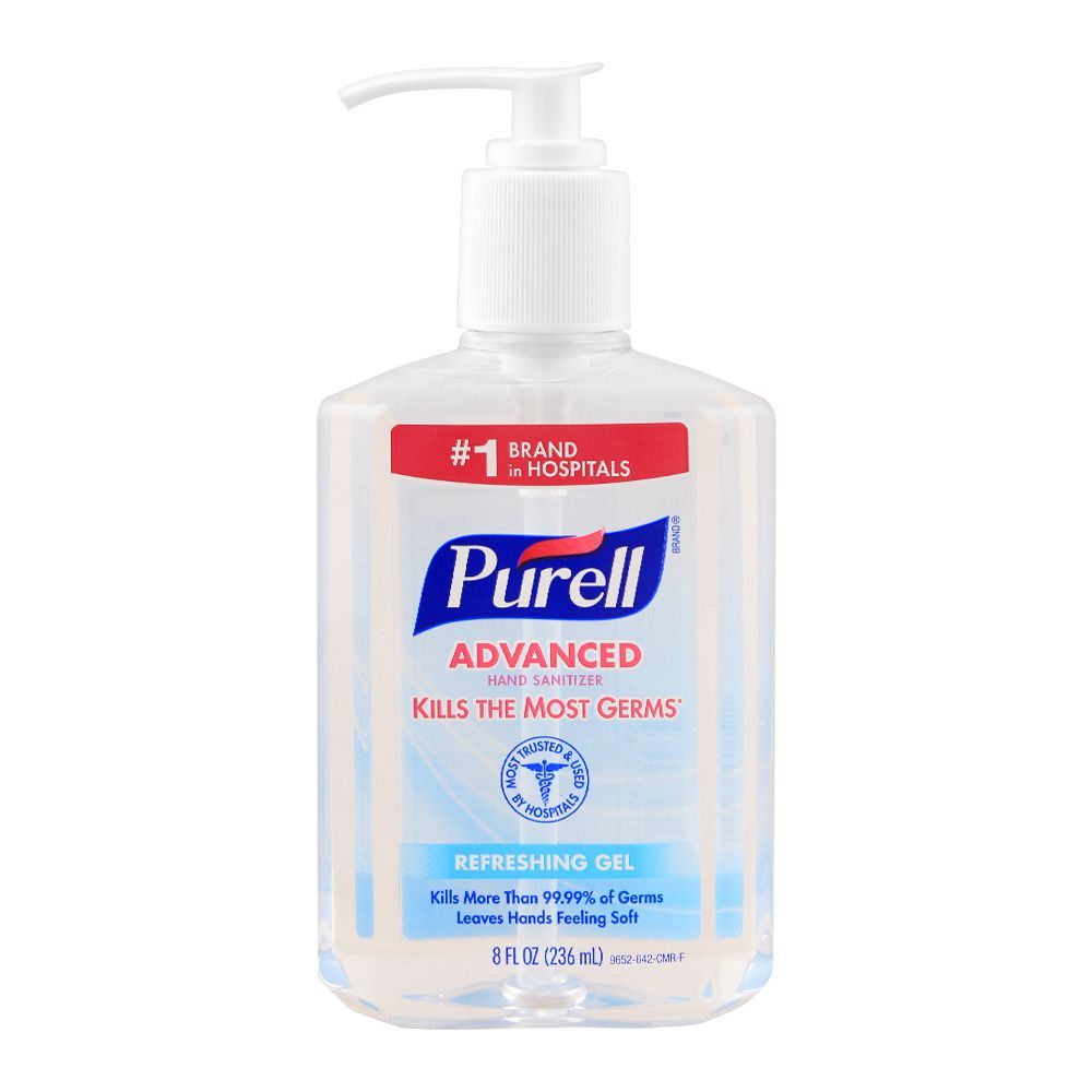 Purell Advanced Refreshing Gel Hand Sanitizer, 236ml - Front View