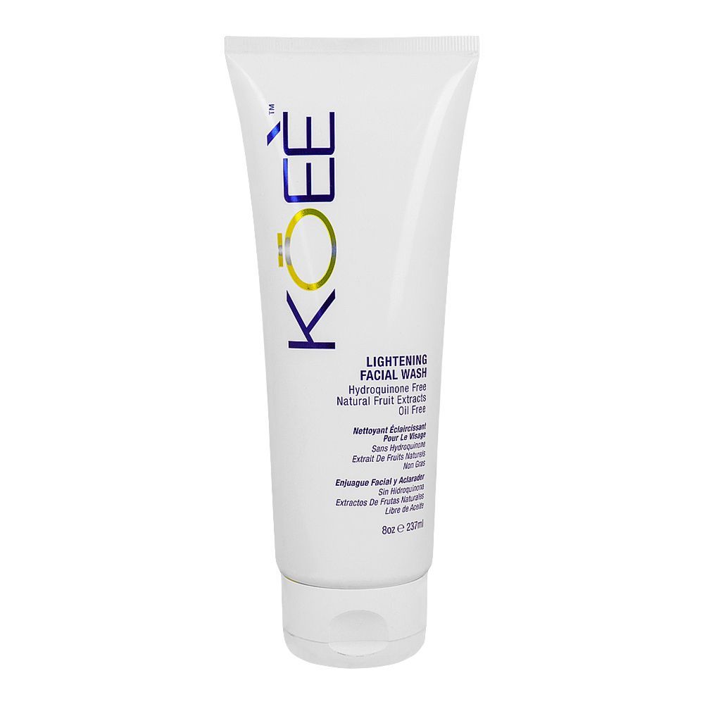 Koee Lightening Facial Wash, 237ml - Front View