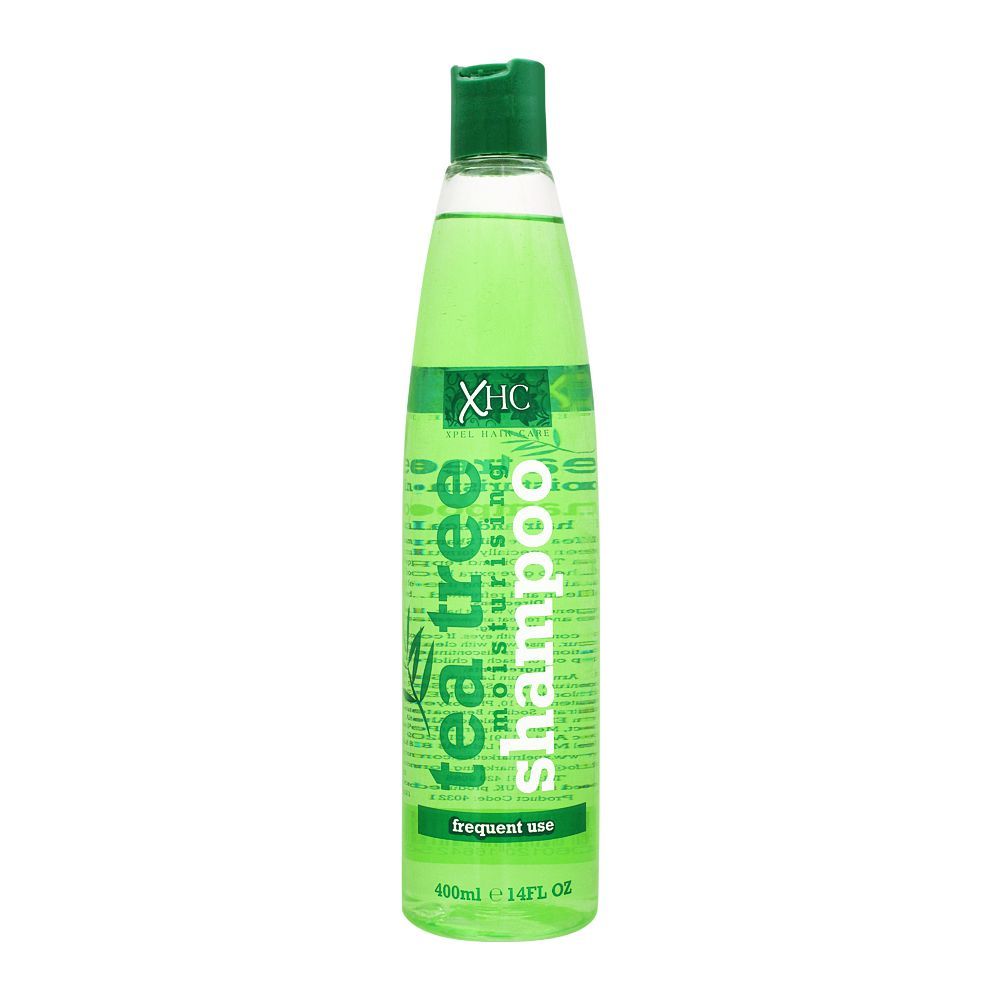 XHC Tea Tree Moisturising Shampoo, 400ml - Front View