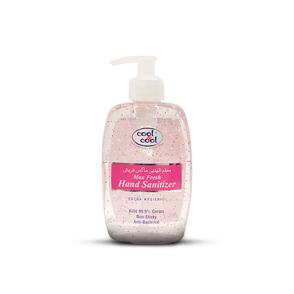 Cool & Cool Max Fresh Hand Sanitizer 250ml - Front View