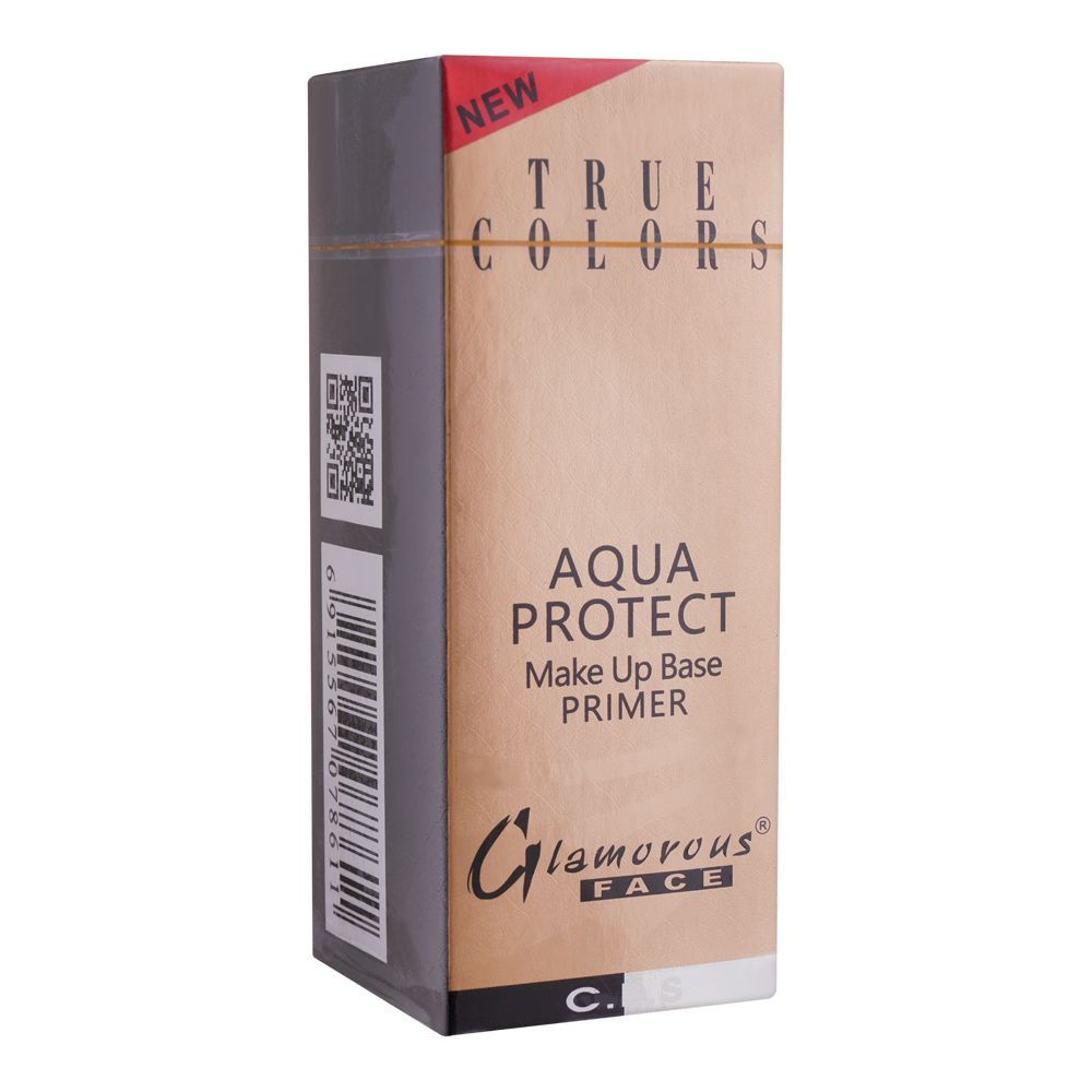 Glamorous Face True Colors Aqua Protect Makeup Base Primer, GF7861, 25ml - Front View