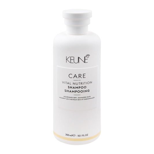Keune Care Vital Nutrition Shampoo, Dry/Damaged Hair, 300ml - Front View