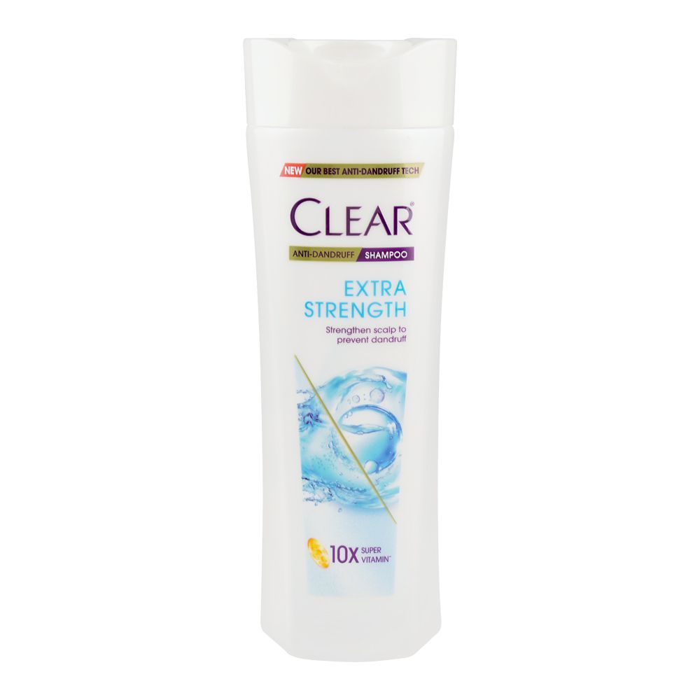 Clear Extra Strength Anti-Dandruff Shampoo, 300ml - Front View