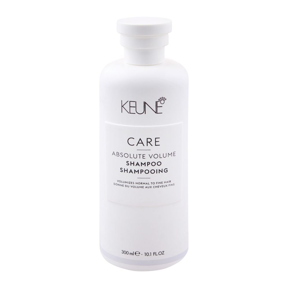 Keune Care Absolute Volume Shampoo, Normal to Fine Hair, 300ml - Front View