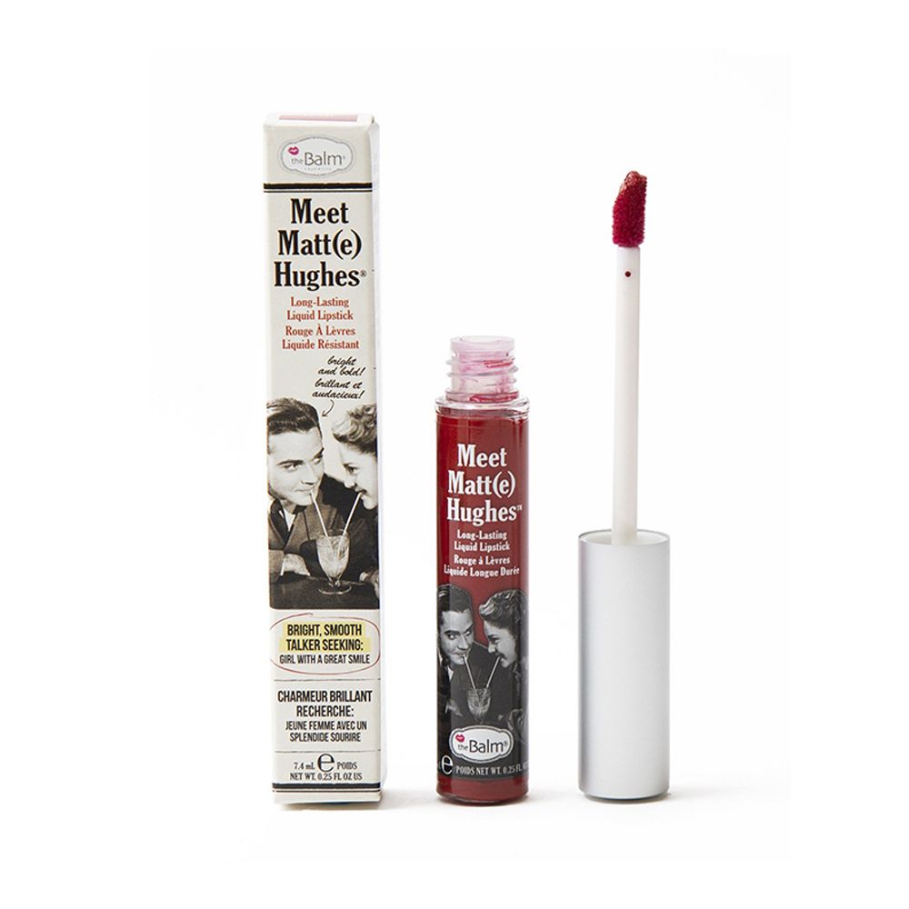 theBalm Meet Matt(e) Hughes Liquid Lipstick 7.4ml Loyal - Front View