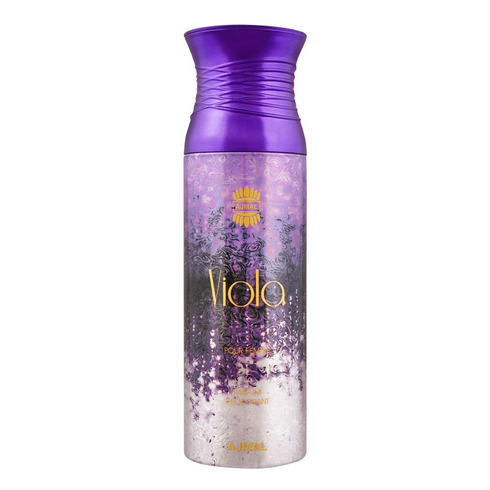 Ajmal Viola Pour Femme Deodorant, 200ml - Front View