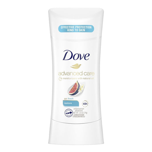 Dove Advanced Care 48H Restore Deodorant Stick, For Women, 74g - Front View