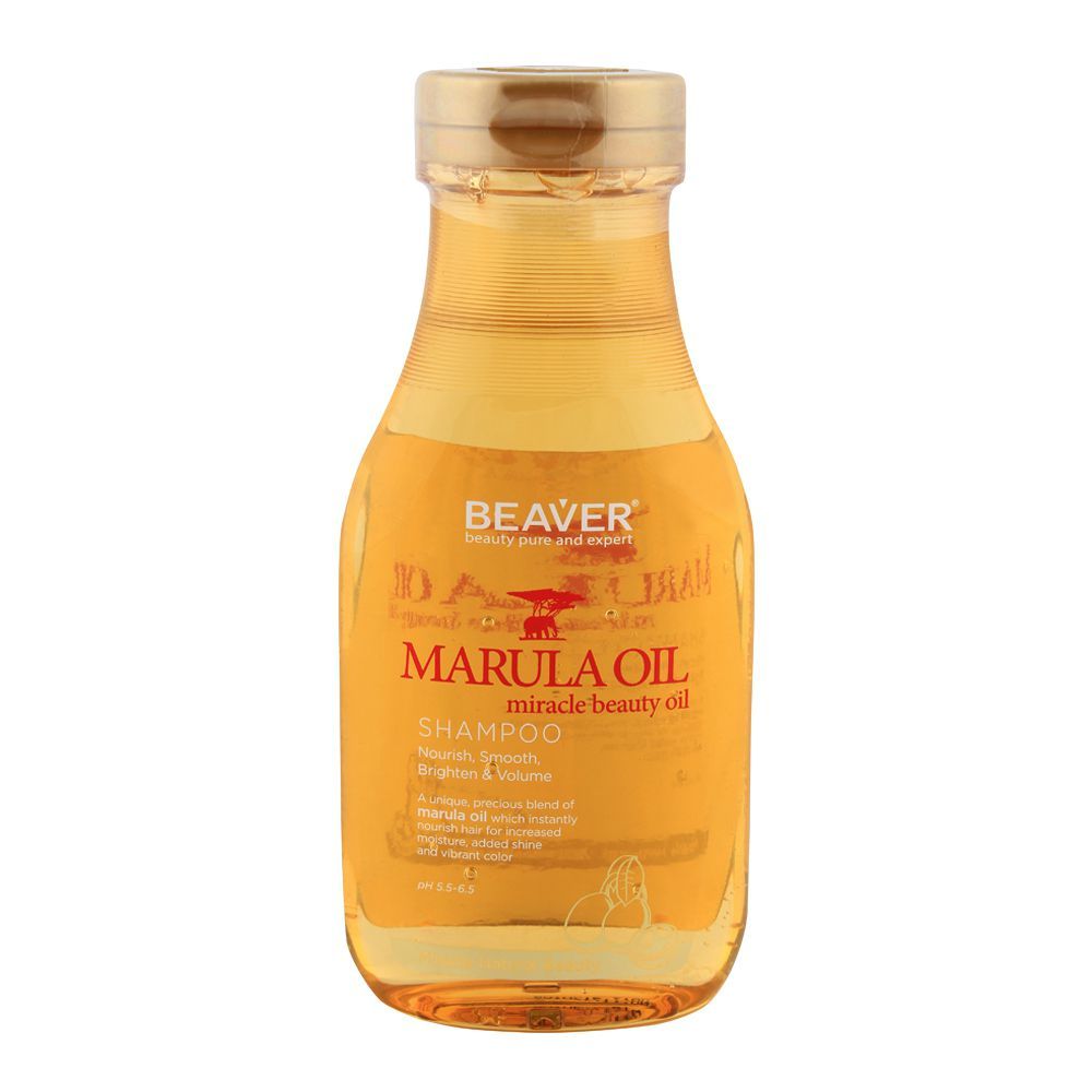 Beaver Professional Marula Miracle Beauty Oil Shampoo 350ml - Front View