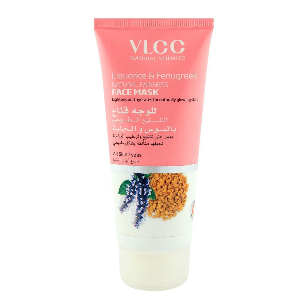 VLCC Natural Sciences Liquorice & Fenugreek Face Mask 100ml -  Front View