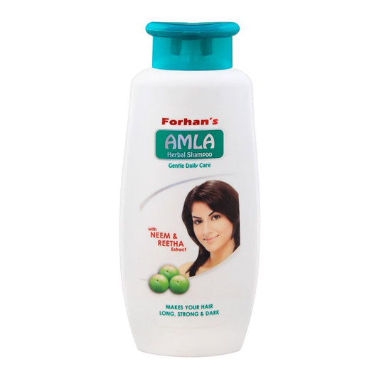 Forhan's Amla Gentle Daily Care Herbal Shampoo, With Neem & Reetha Extract, 400ml - Front View