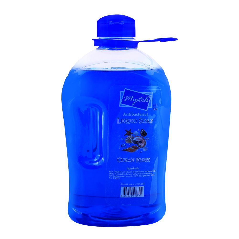 Mystik Ocean Fresh Anti-Bacterial Liquid Soap 2500ml - Front View