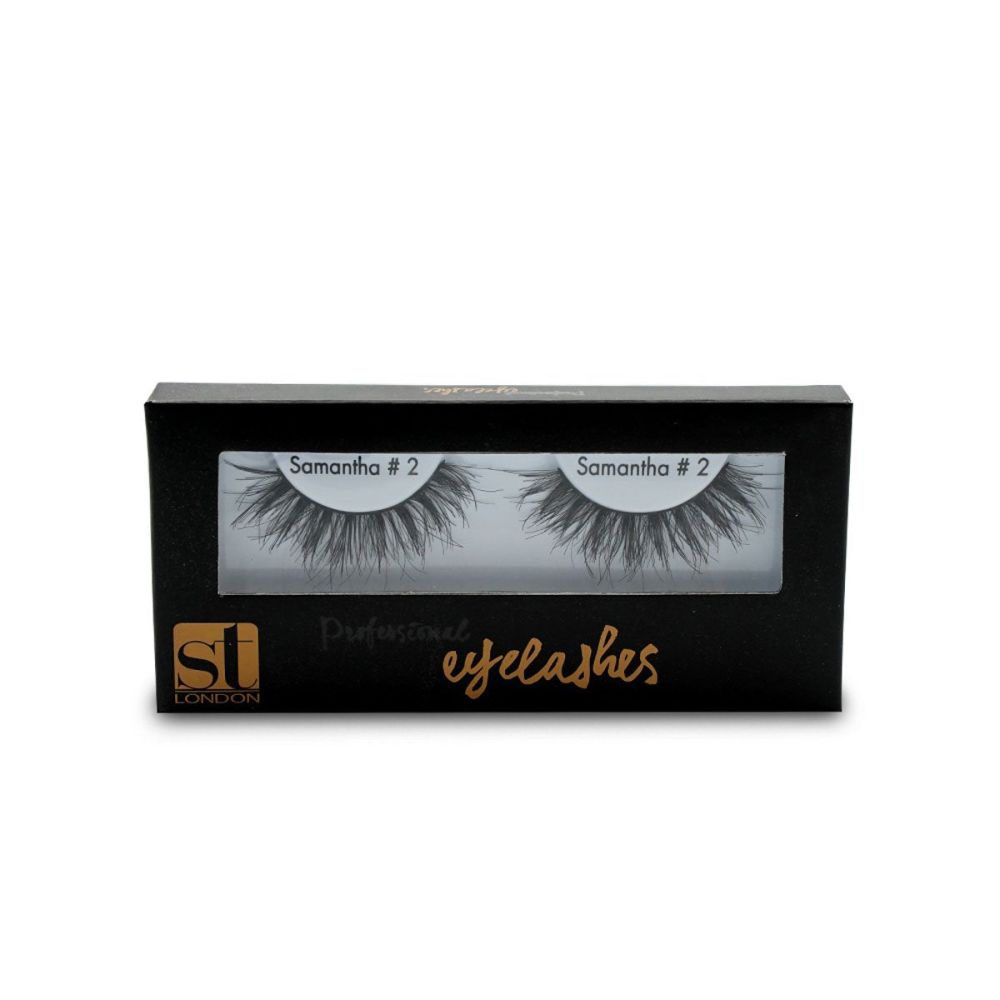 ST London Eyelashes, 02 Samantha - Front View