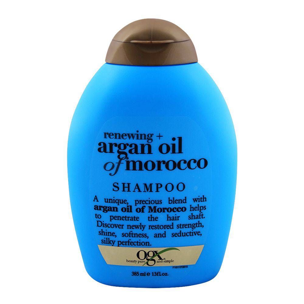 OGX Renewing + Argan Oil of Morocco Shampoo, Sulfate Free, 385ml - Front View