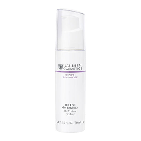 Janssen Cosmetics Oily Skin Bio-Fruit Gel Exfoliator, 30ml - Front View