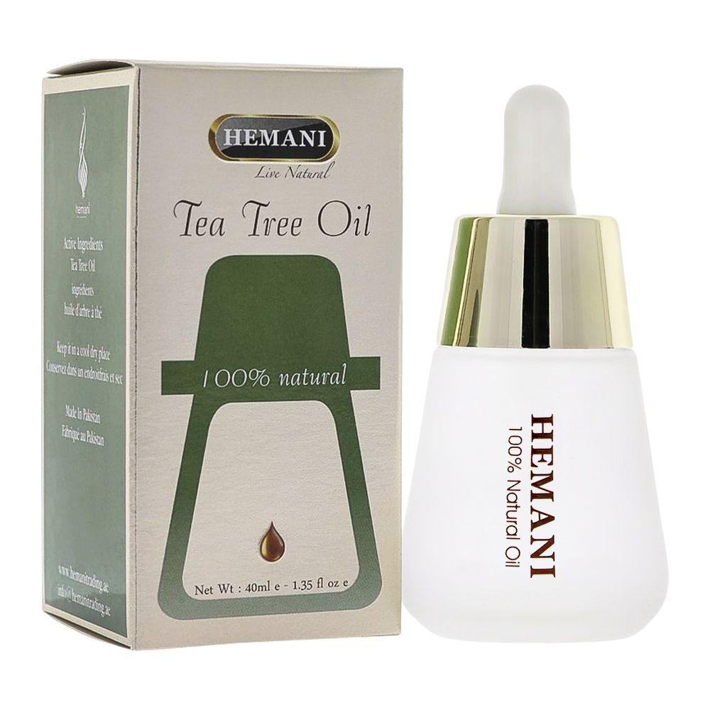 Hemani Tea Tree Oil 40 ml - Front View