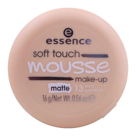 Essence Soft Touch Mousse Make-Up Foundation, 13 Matt Porcelain - Front View