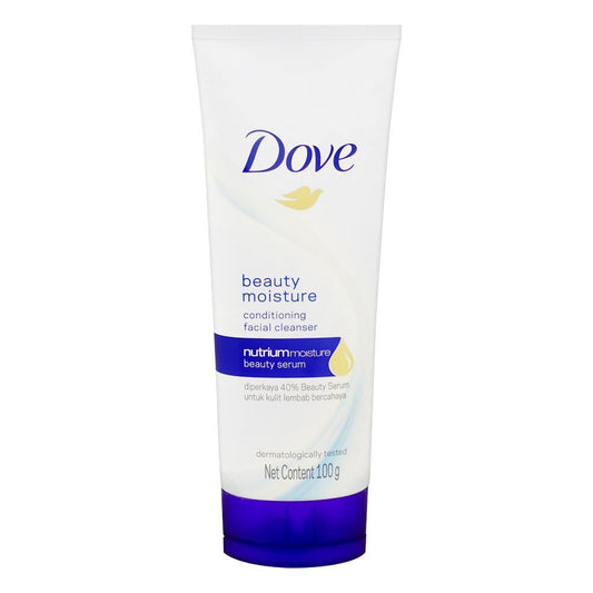 Dove Beauty Moisture Conditioning Facial Cleanser, 100g - Front View