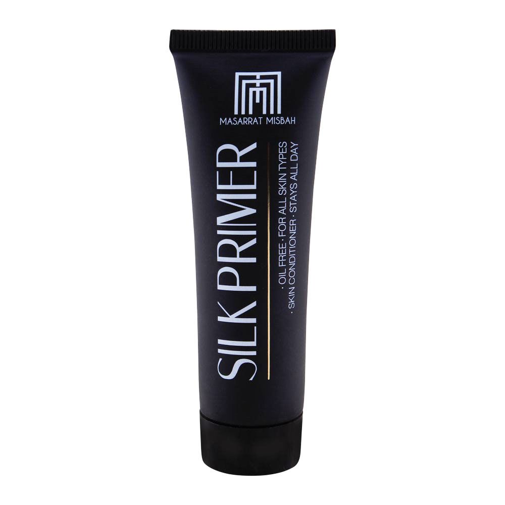 Masarrat Misbah Oil Free Silk Primer Skin Conditioner, Oil Free, All Skin Types, 30ml - Front View