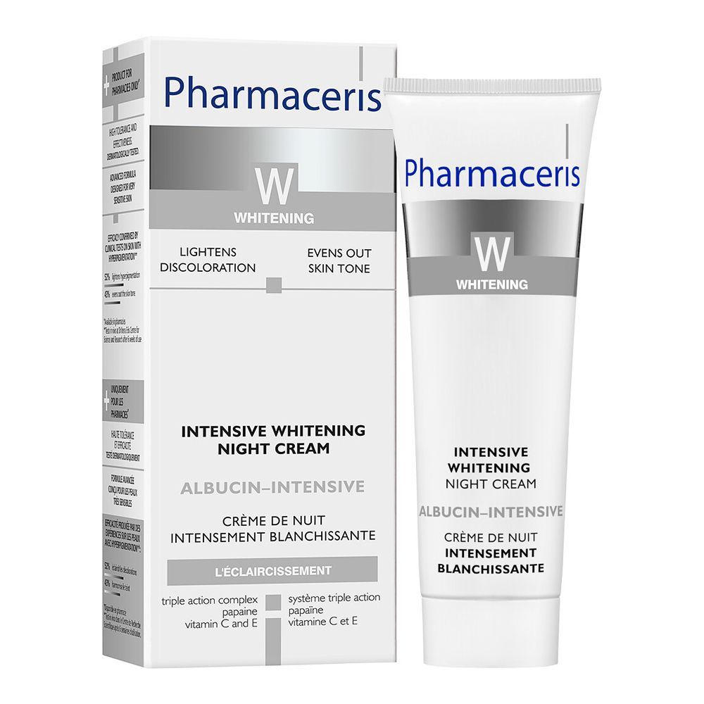 Pharmaceris Whitening Night Cream, 30ml -  Front View