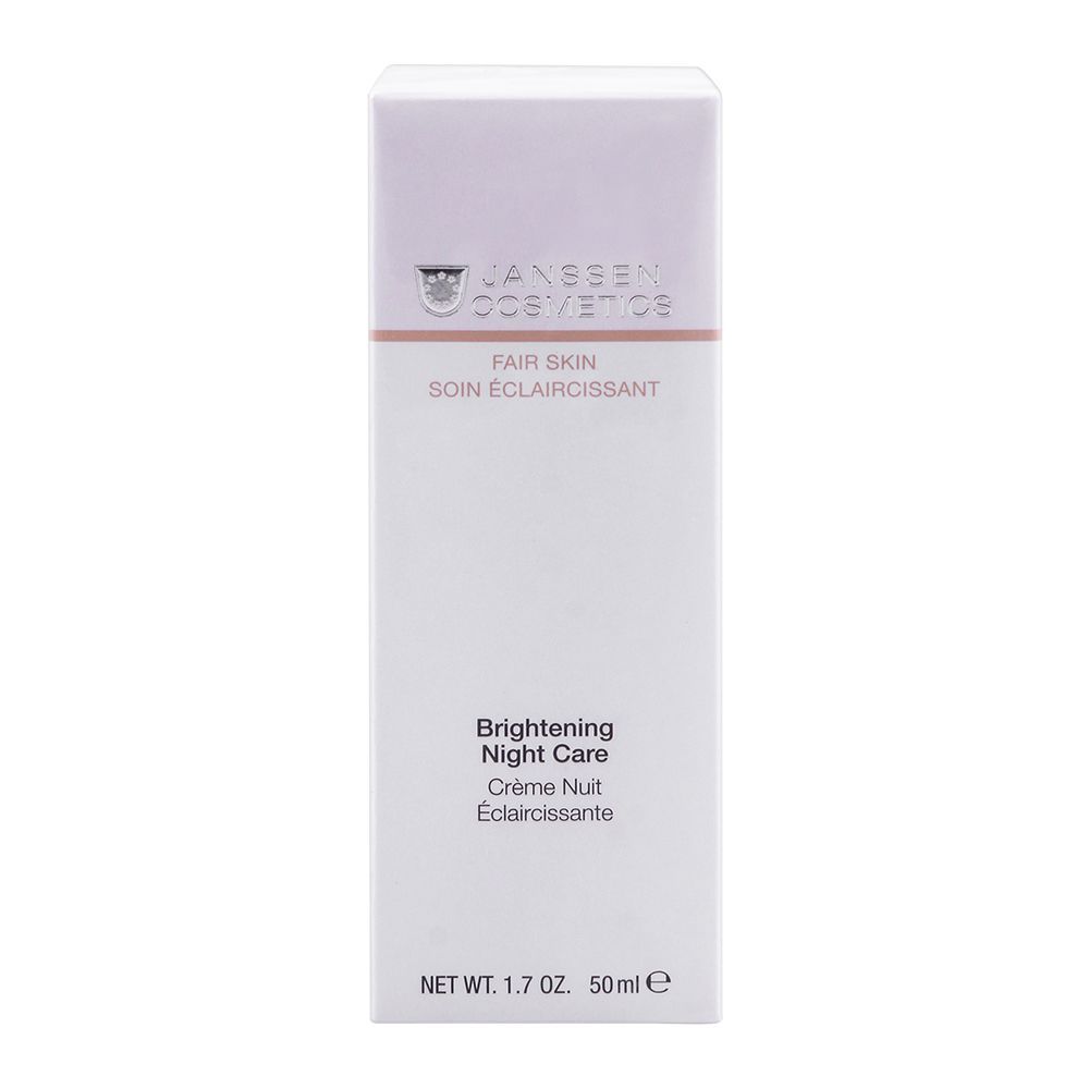 Janssen Cosmetics Brightening Night Care Cream, 50ml -  Front View