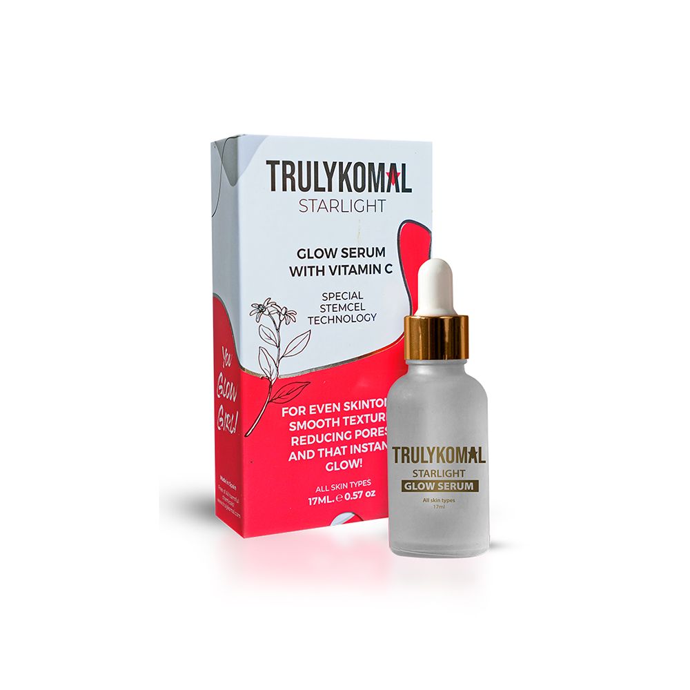 Truly Komal Glow Serum All Skin Types, 17ml - Front View