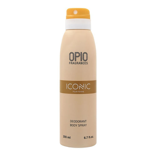 Opio Iconic Pour Femme Deodorant Body Spray, For Women, 200ml - Front View