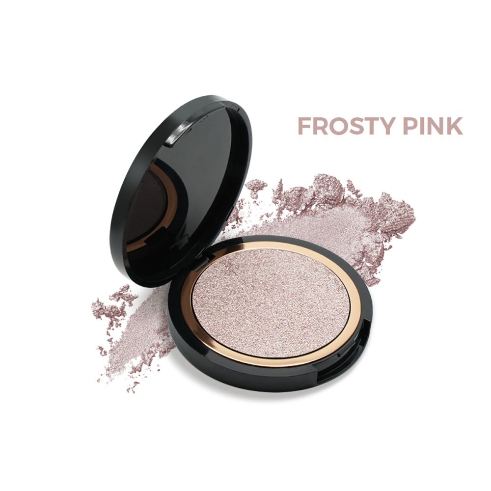 ST London Glam & Shine Shimmer Eyeshadow, Frosty Pink, Paraben Free & Long Lasting - Front View