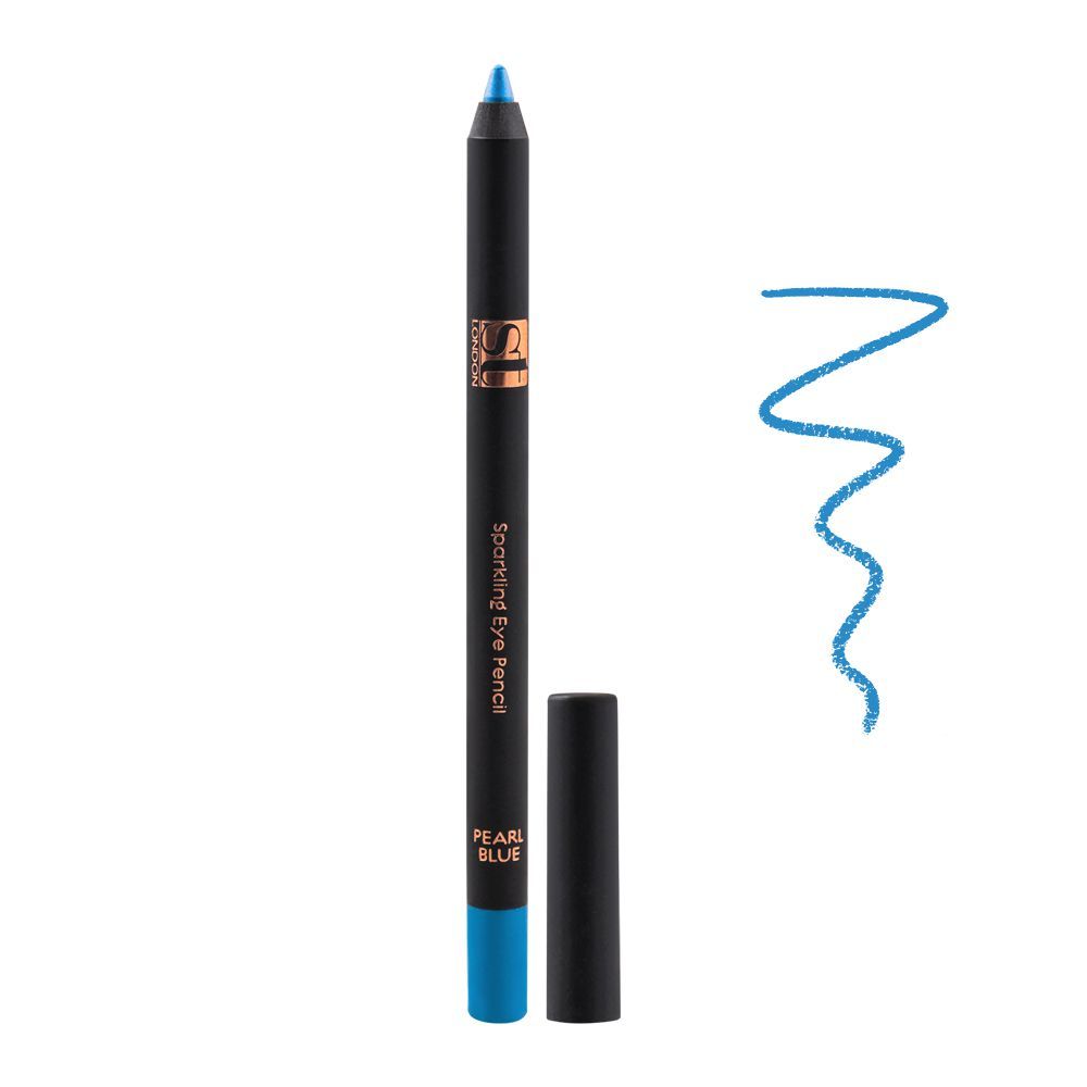 ST London Sparkling Eye Pencil, Pearl Blue -  Front View