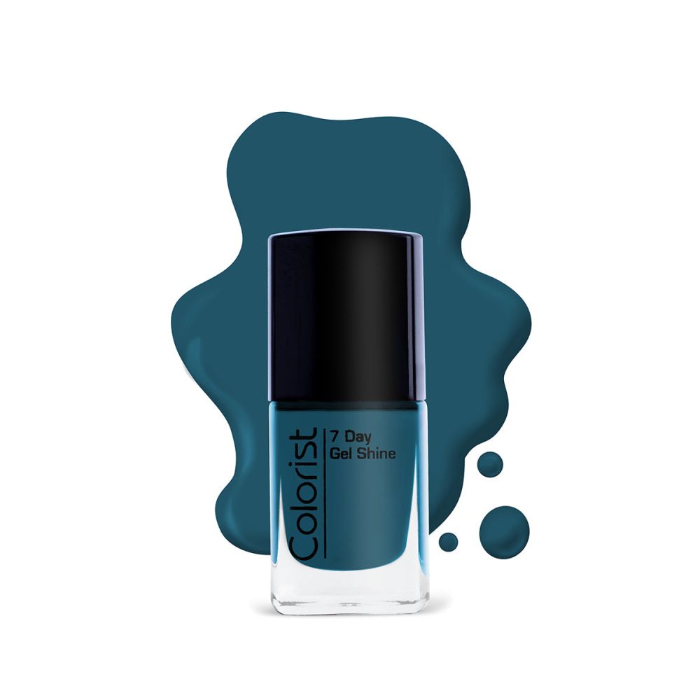 ST London Colorist Nail Colour, ST065 Oxford Blue - Front View
