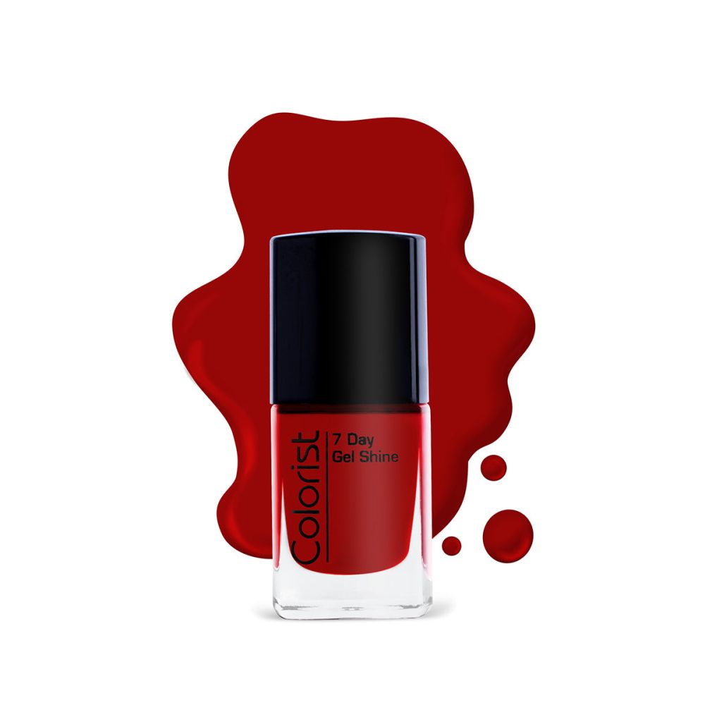 ST London Colorist Nail Colour, ST009 Red Lips - Front View