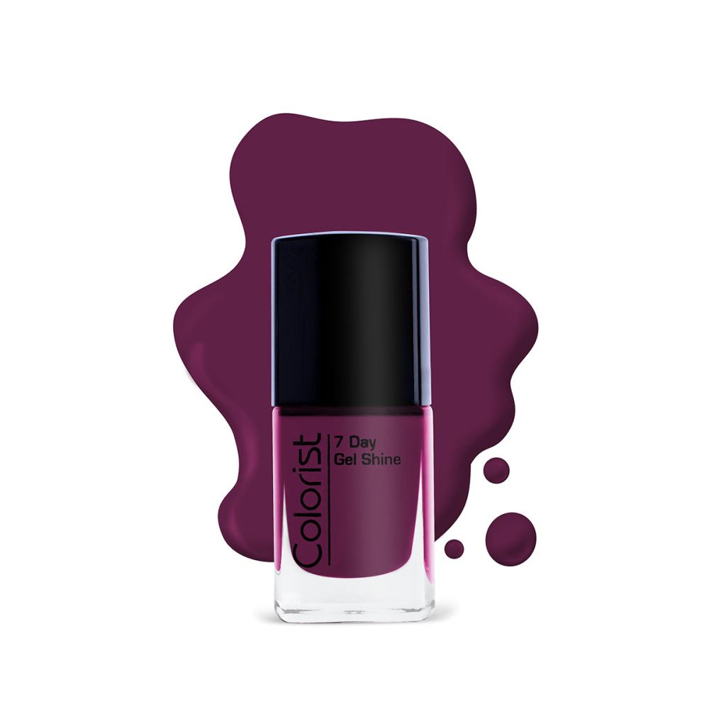 ST London Colorist Nail Colour, ST054 Purple Rain - Front View