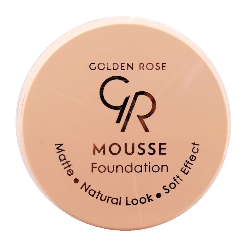Golden Rose Mousse Matte Foundation, 03 - Front View